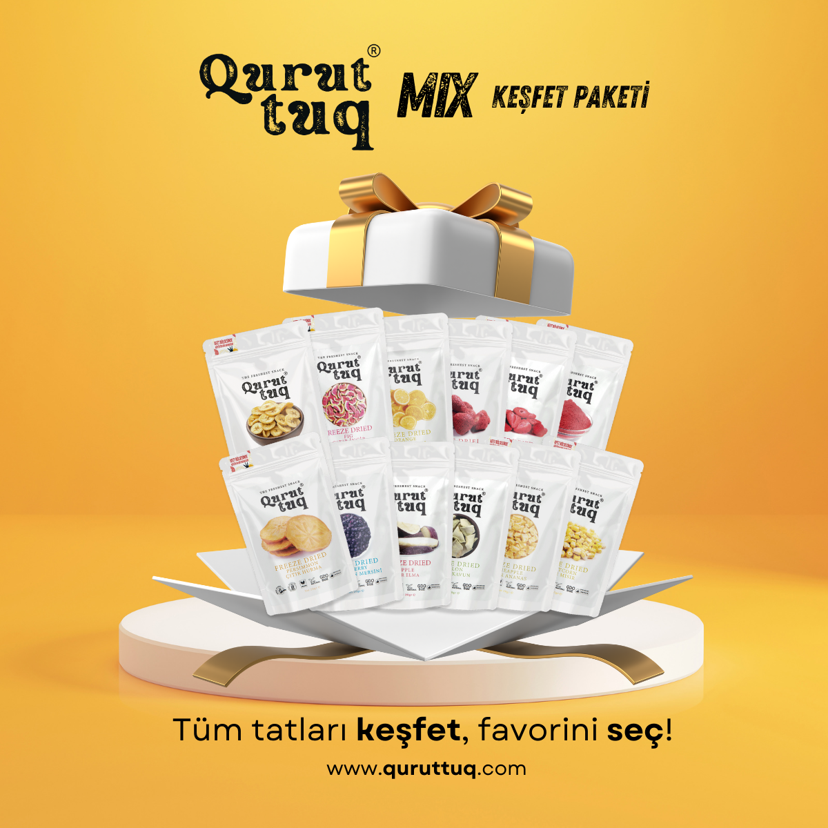 Quruttuq Mix Keşfet Paketi
